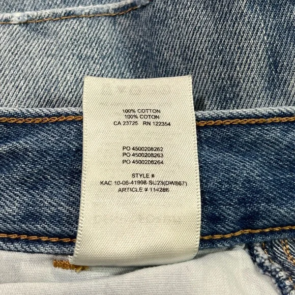 Aritzia Denim Forum The '90s Millie Hi-rise Cargo Jean size 25 - Picture 6 of 8